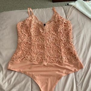 Iris pink bodysuit